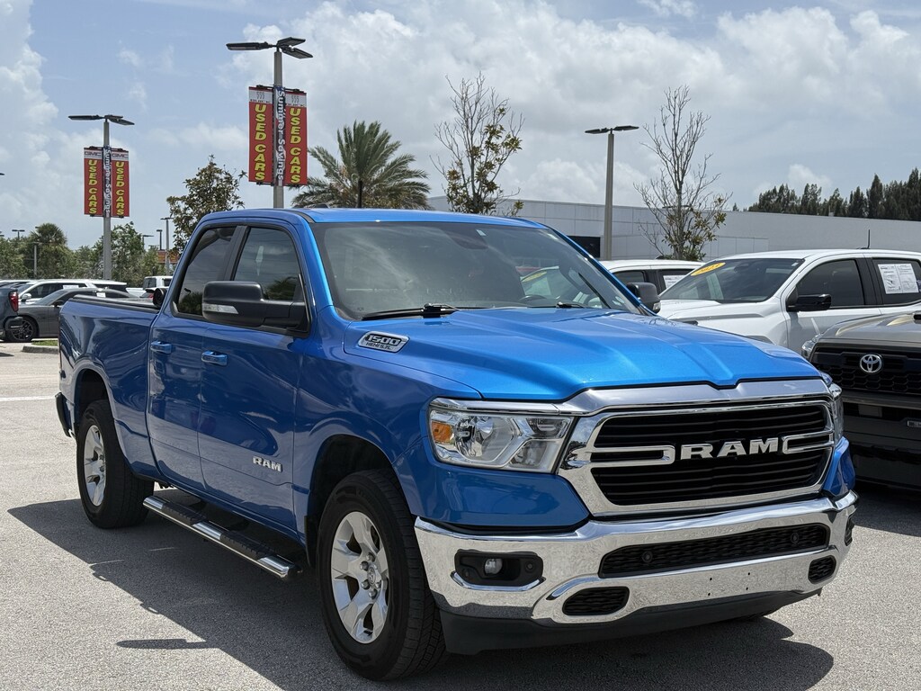 Used 2021 Ram 1500 Big Horn Quad Cab 4x4 64 Box Truck Quad Cab