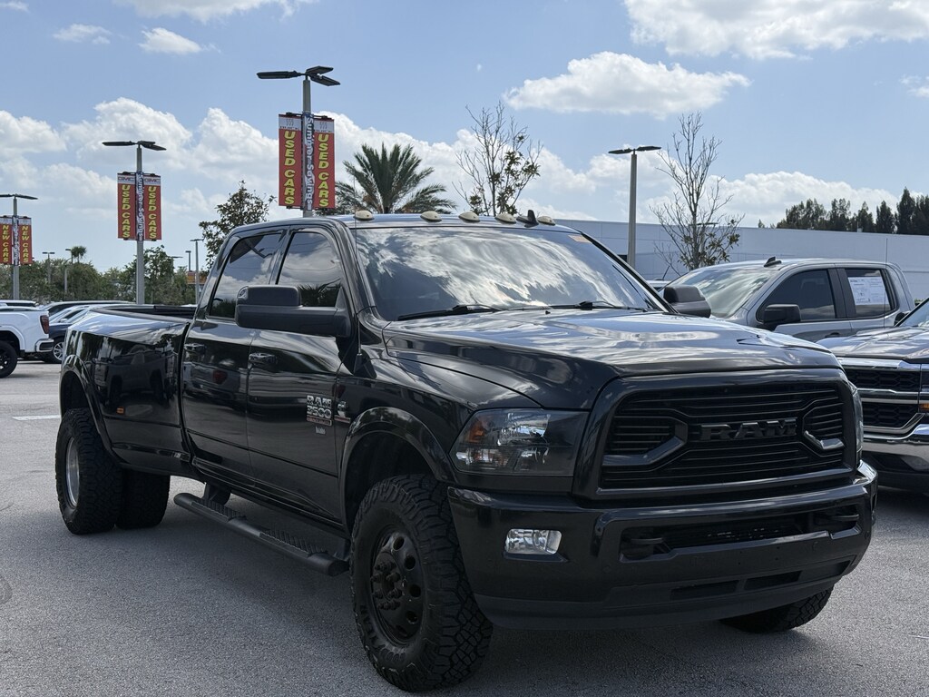 Used 2018 Ram 3500 Big Horn Crew Cab 4x4 8 Box Truck Crew Cab