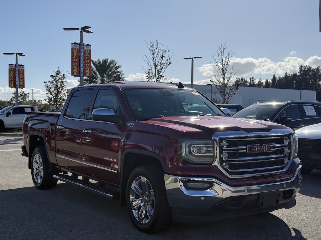 Used 2018 GMC Sierra 1500 SLT Truck Crew Cab
