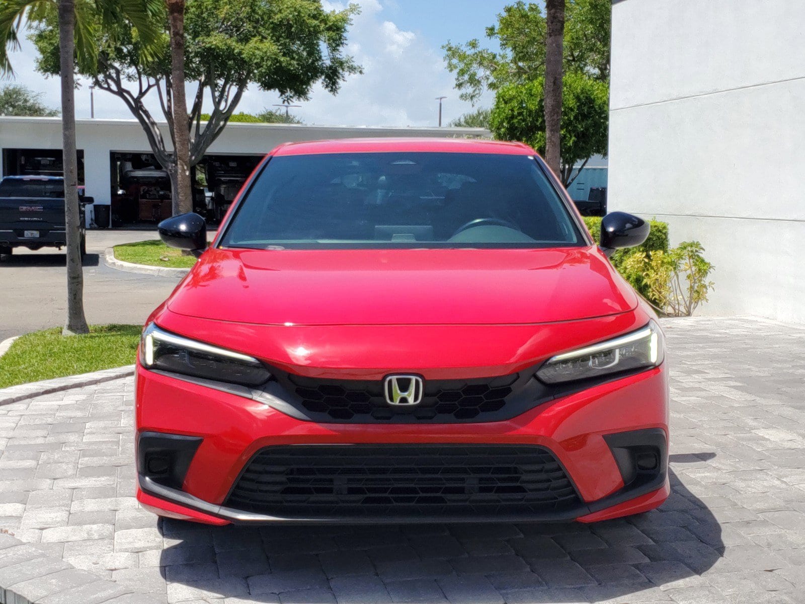 Used 2022 Honda Civic Hatchback Sport with VIN 19XFL2H83NE002069 for sale in Delray Beach, FL