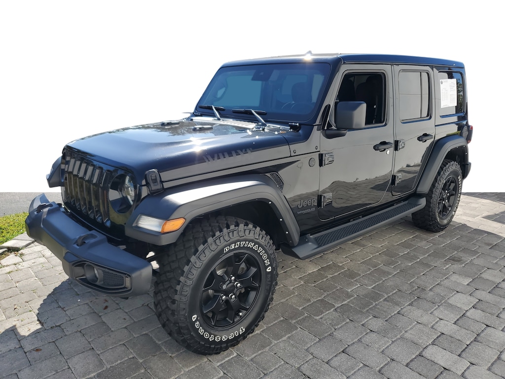 Used 2022 Jeep Wrangler Unlimited Willys 4x4 SUV