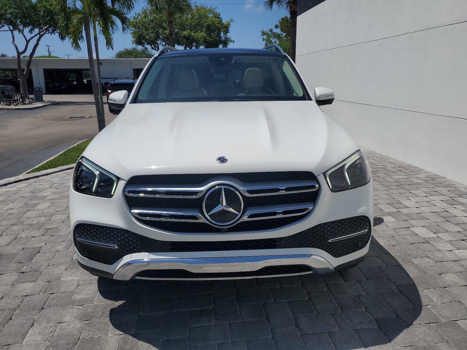 Used 2022 Mercedes-Benz GLE GLE350 with VIN 4JGFB4JB1NA796637 for sale in Delray Beach, FL