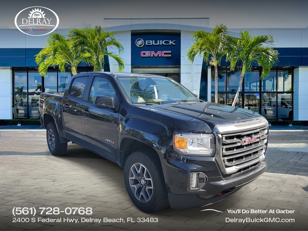 Used 2021 GMC Canyon AT4 - Leather Truck Crew Cab