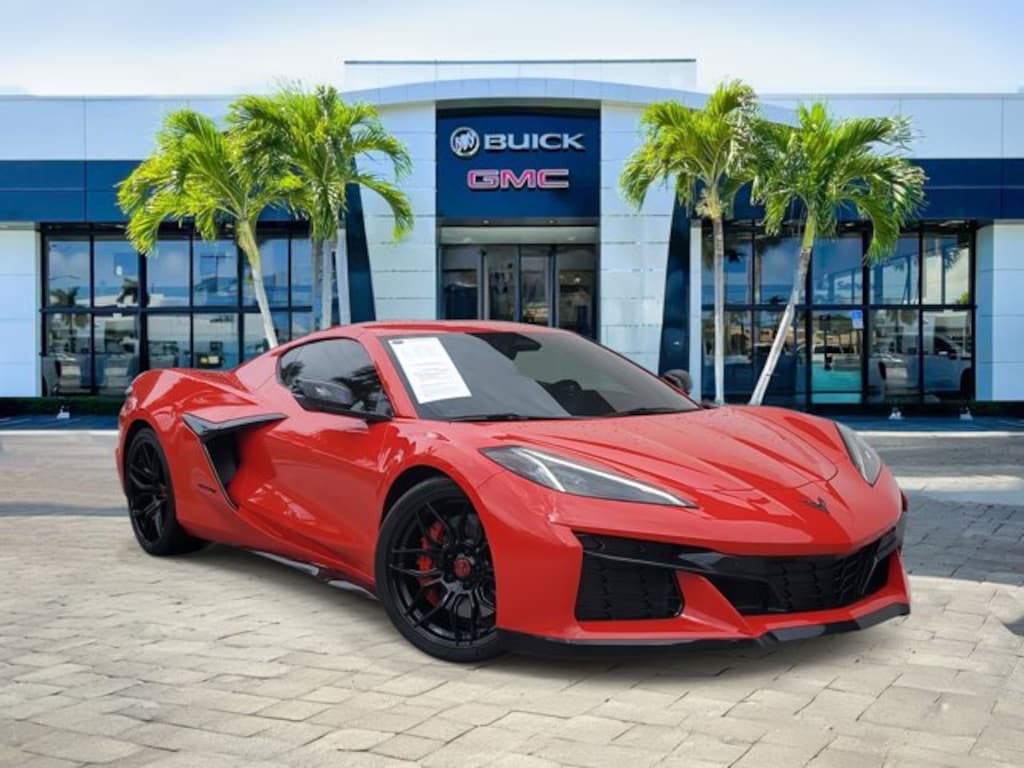 Used 2024 Chevrolet Corvette Stingray Z06 w/3LZ Coupe