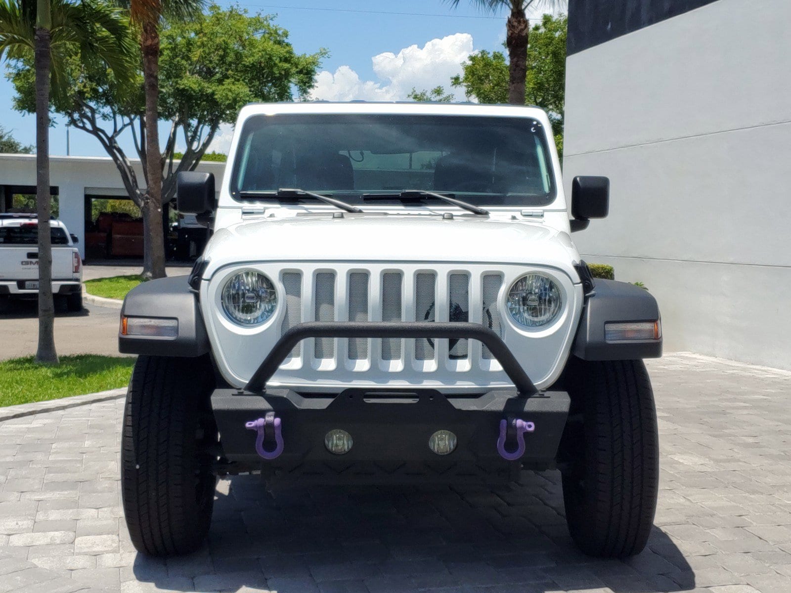 Used 2021 Jeep Wrangler Unlimited Sport with VIN 1C4HJXDN4MW717096 for sale in Delray Beach, FL