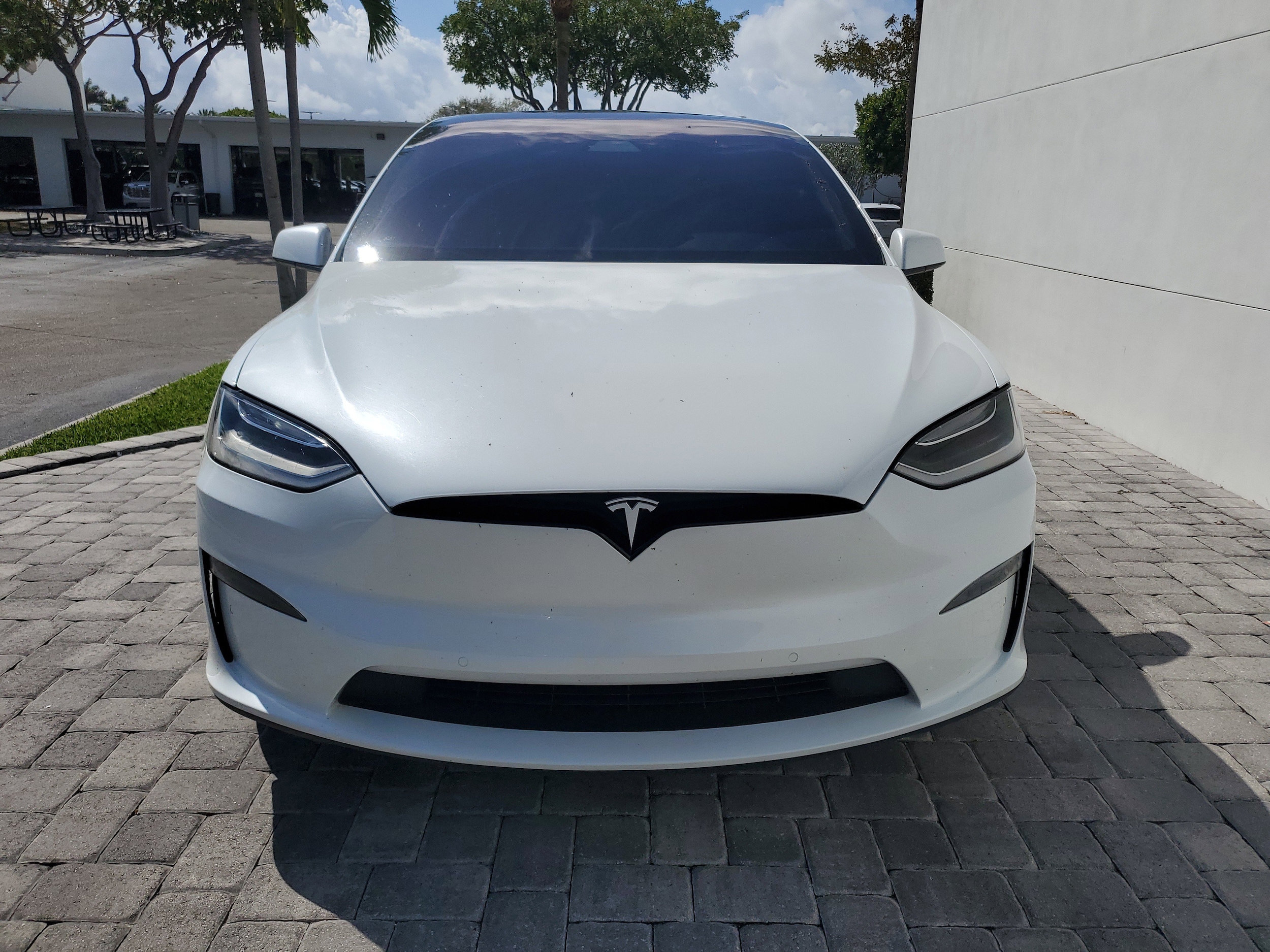 Used 2022 Tesla Model X Plaid with VIN 7SAXCBE6XNF346485 for sale in Delray Beach, FL