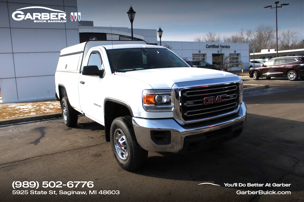 Used 2018 GMC Sierra 2500 HD Regular Cab Long Box 2-Wheel Drive Truck Regular Cab