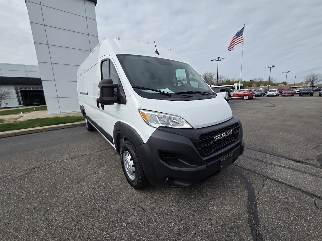Used 2023 Ram Promaster 3500 Cargo Van High Roof 159 WB EXT Van Extended Cargo Van