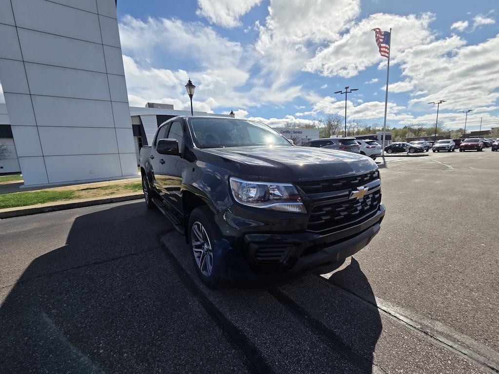 Used 2021 Chevrolet Colorado 4WD Work Truck Truck Crew Cab