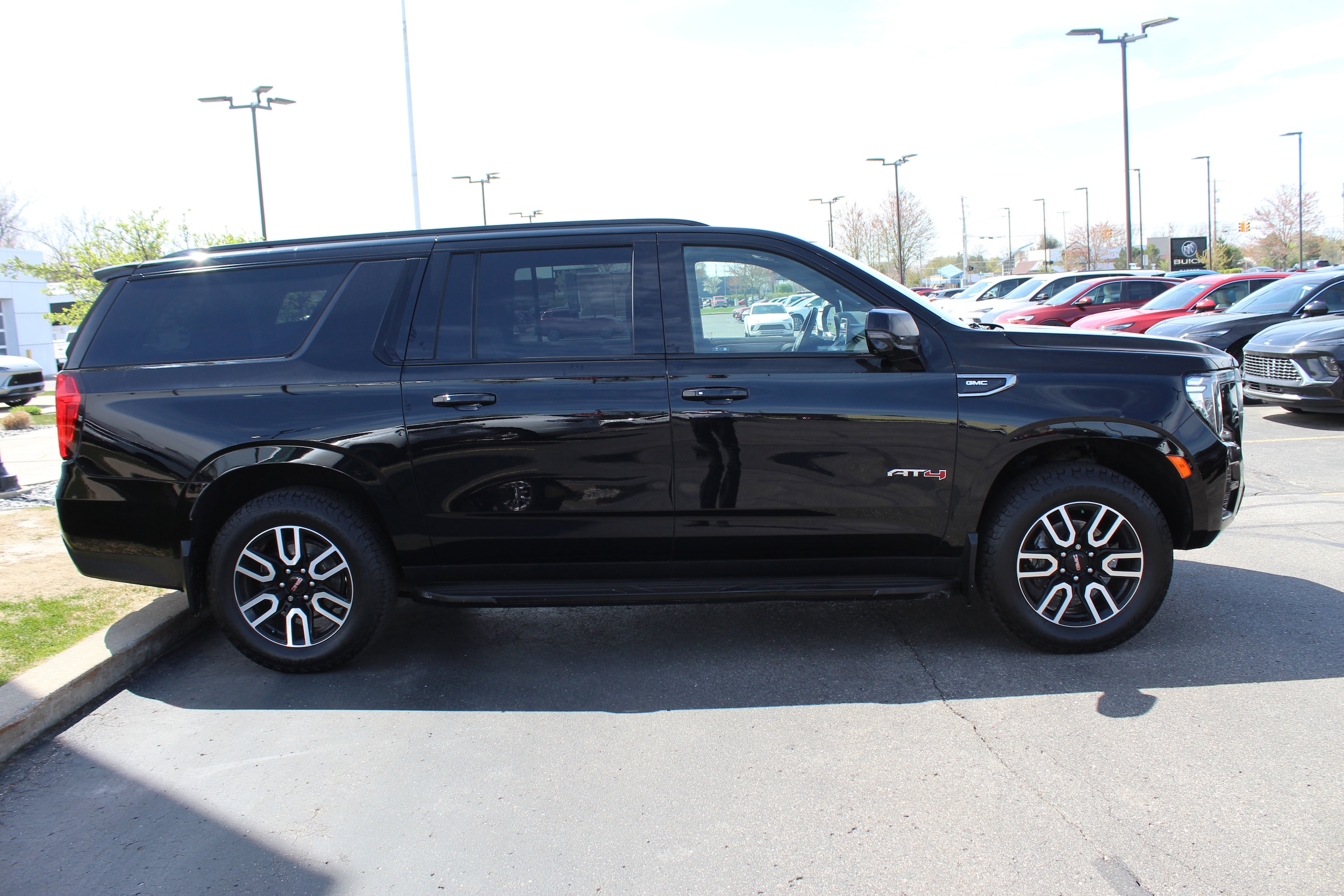 Used 2021 GMC Yukon XL AT4 with VIN 1GKS2HKD9MR261313 for sale in Saginaw, MI