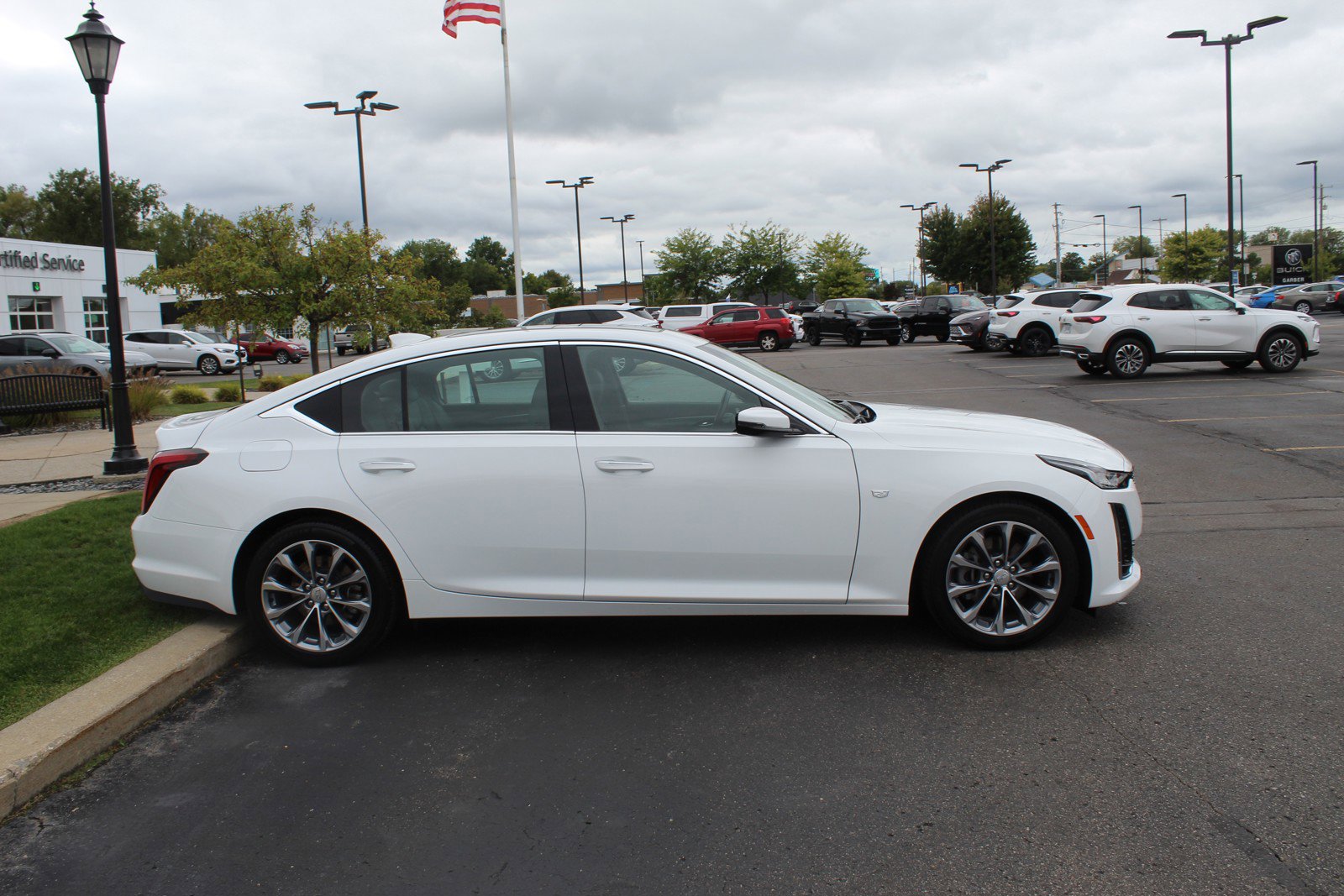 Used 2020 Cadillac CT5 Premium Luxury with VIN 1G6DN5RK4L0152455 for sale in Saginaw, MI