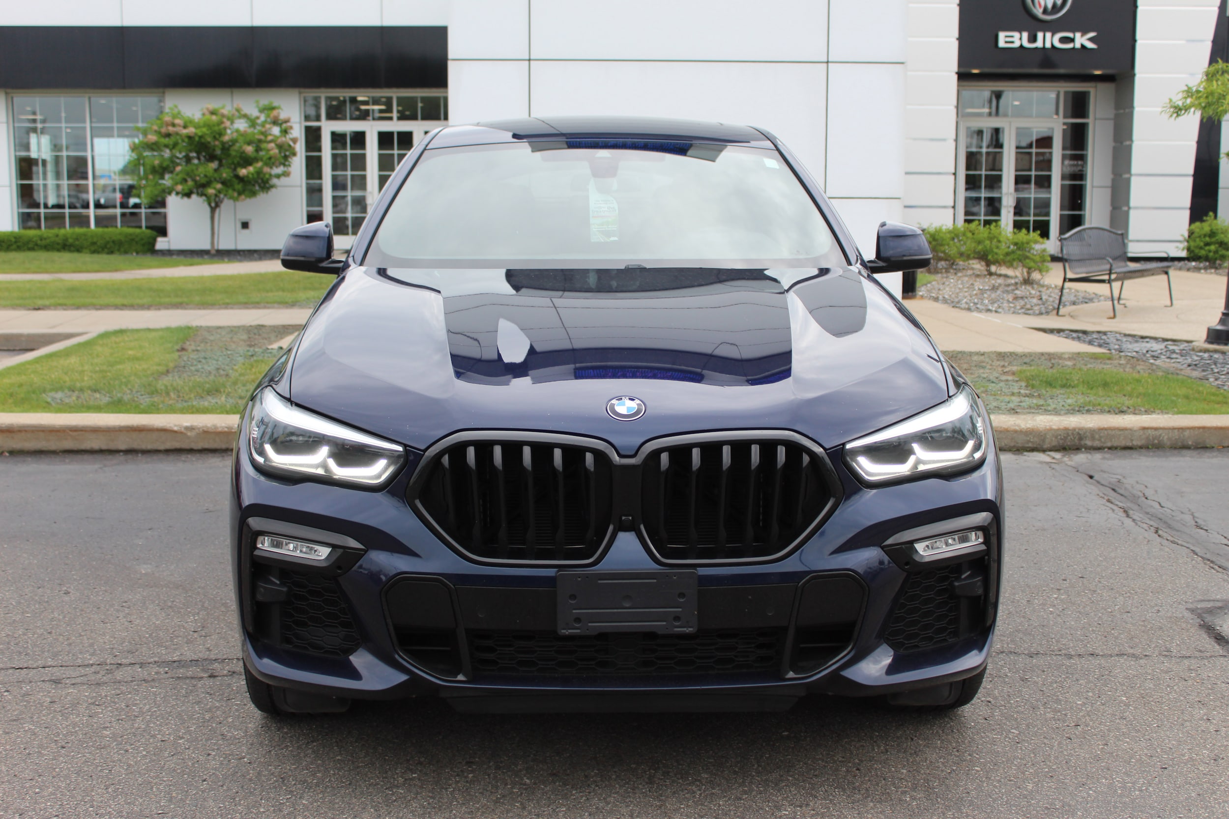 Used 2021 BMW X6 M50i with VIN 5UXCY8C0XM9F23206 for sale in Saginaw, MI