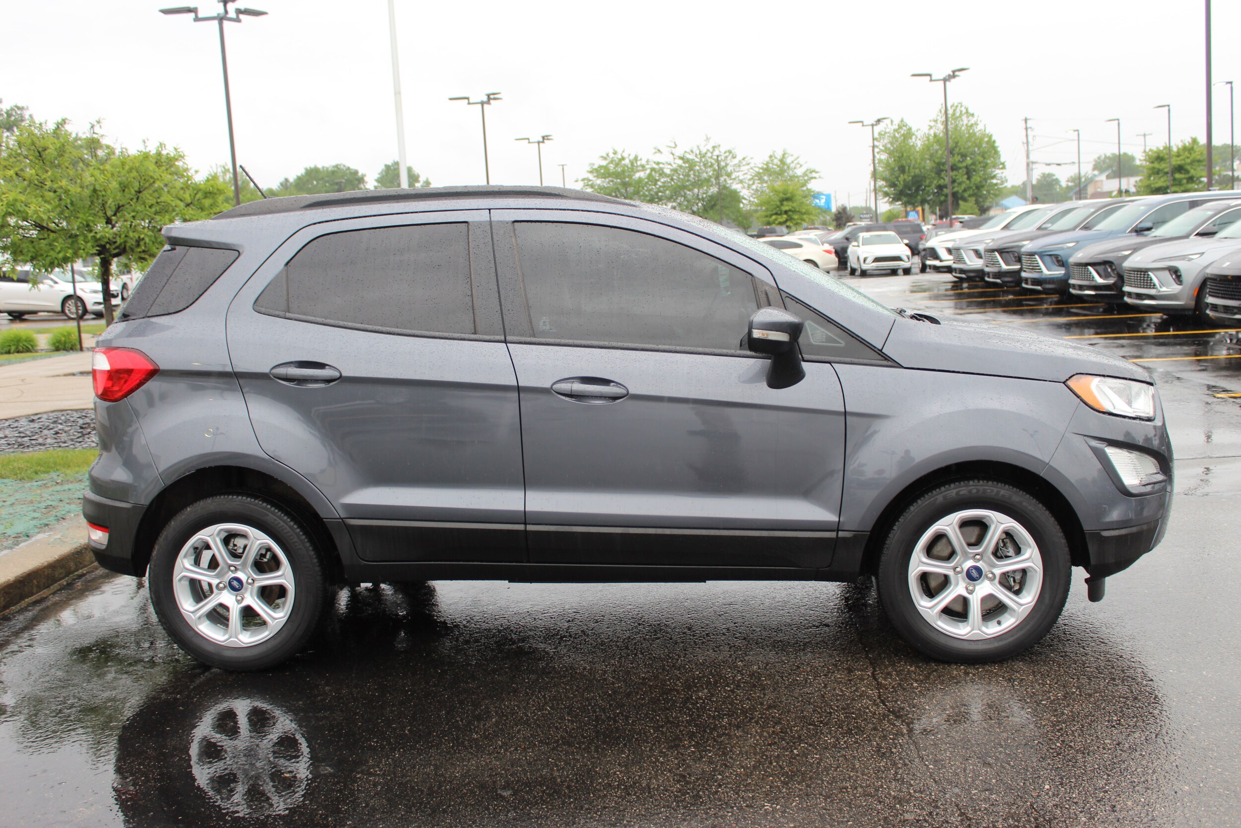 Used 2021 Ford EcoSport SE with VIN MAJ3S2GE0MC401014 for sale in Saginaw, MI