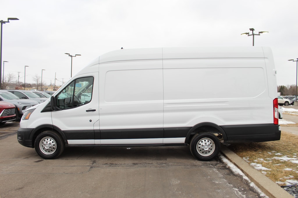 Used 2023 Ford Transit Cargo Van T-250 148 EL Hi Rf 9070 Gvwr AWD Van High Roof Ext. Van