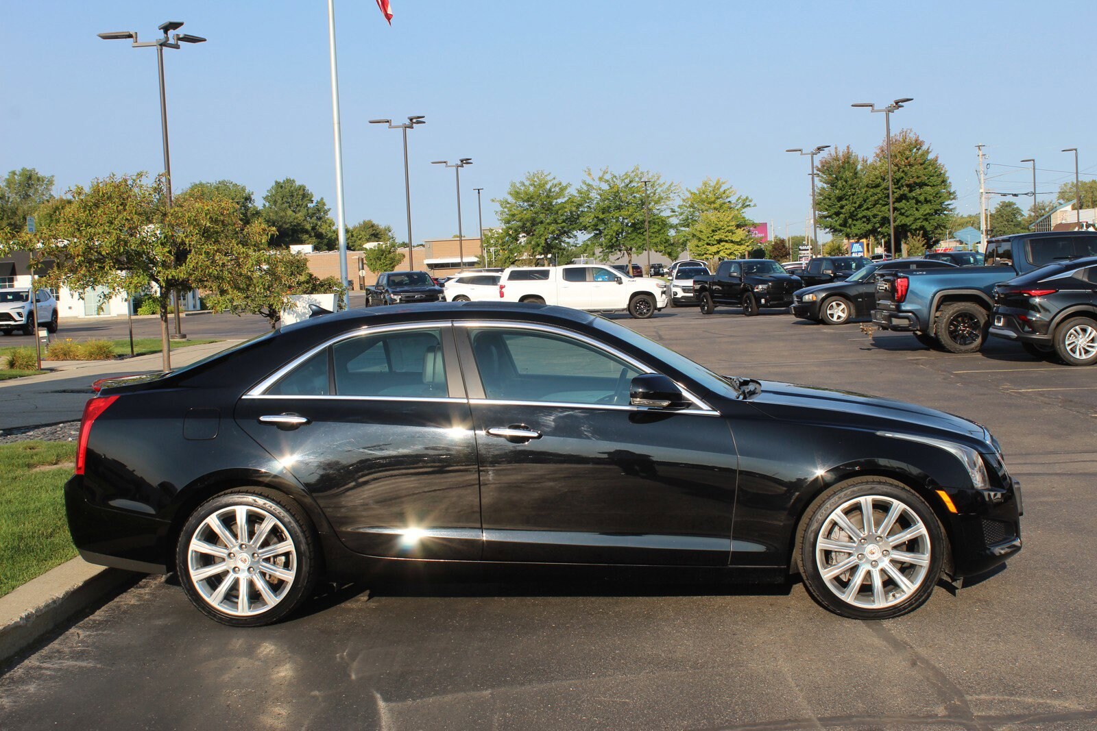 Used 2013 Cadillac ATS Luxury Collection with VIN 1G6AH5RX5D0162676 for sale in Saginaw, MI