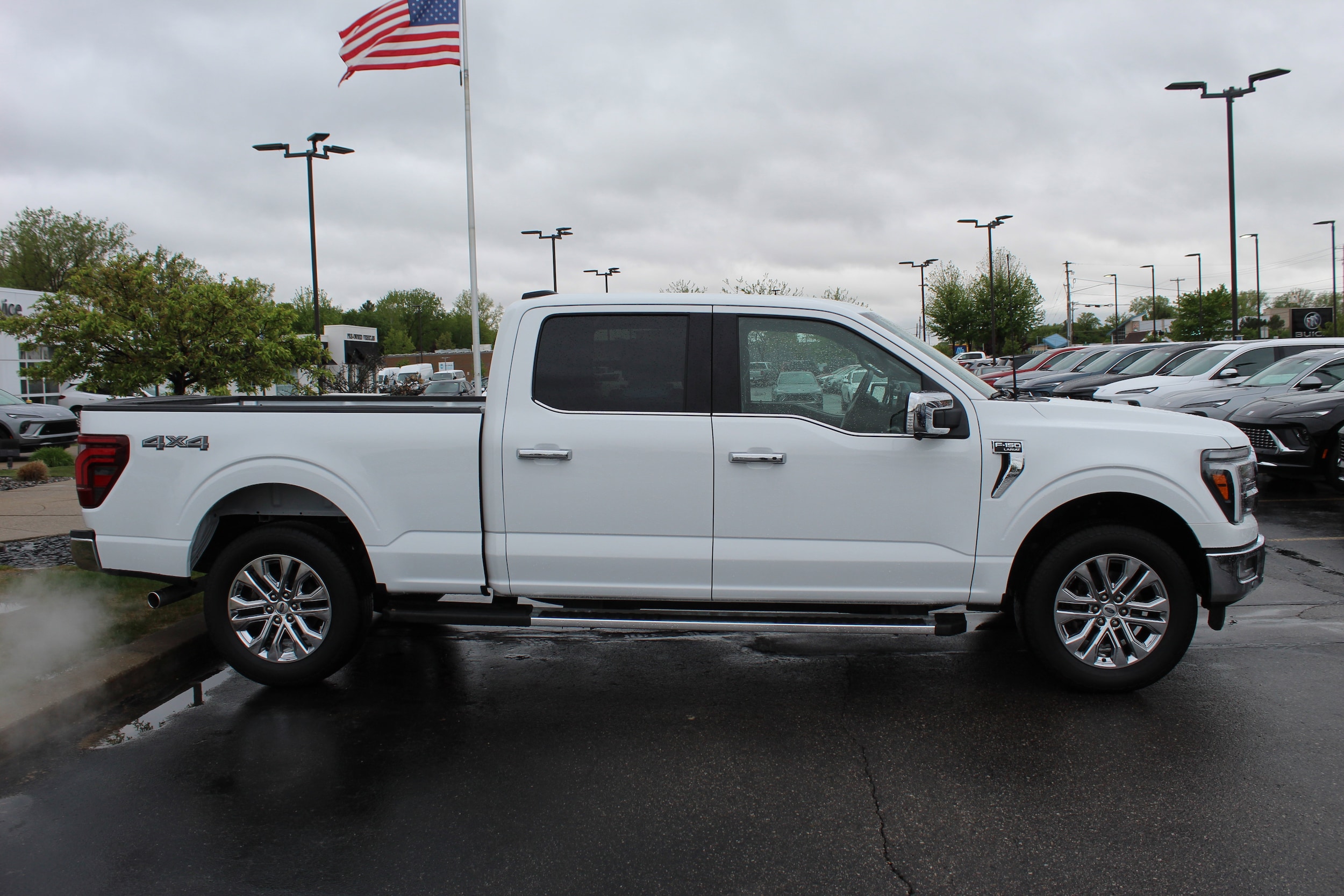 Used 2024 Ford F-150 Lariat with VIN 1FTFW5L89RFA39641 for sale in Saginaw, MI