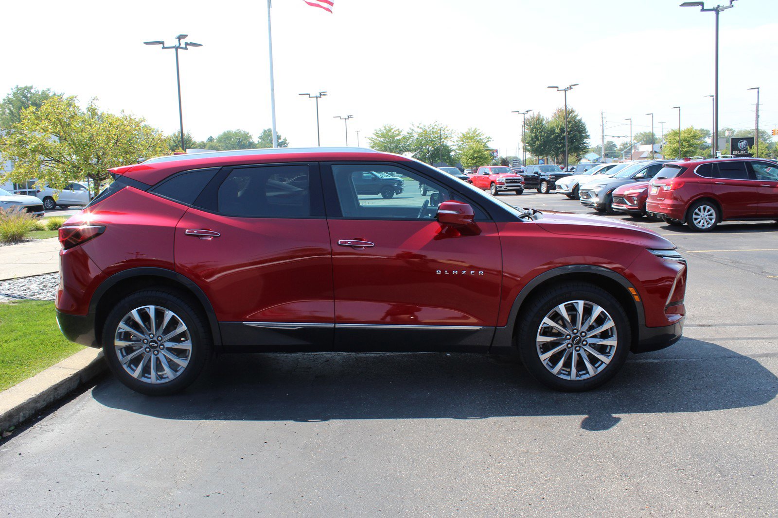 Used 2023 Chevrolet Blazer Premier with VIN 3GNKBFR42PS127905 for sale in Saginaw, MI