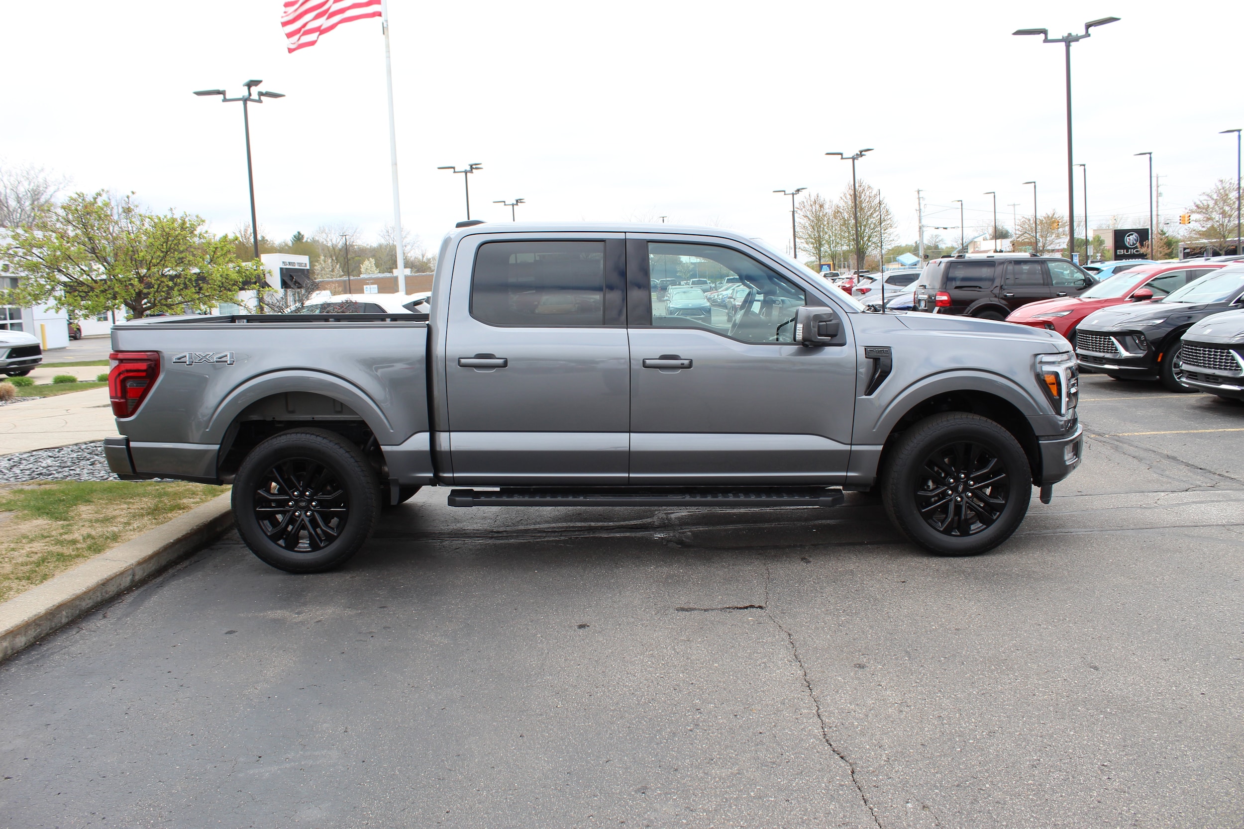 Used 2024 Ford F-150 Lariat with VIN 1FTFW5L58RFB36612 for sale in Saginaw, MI