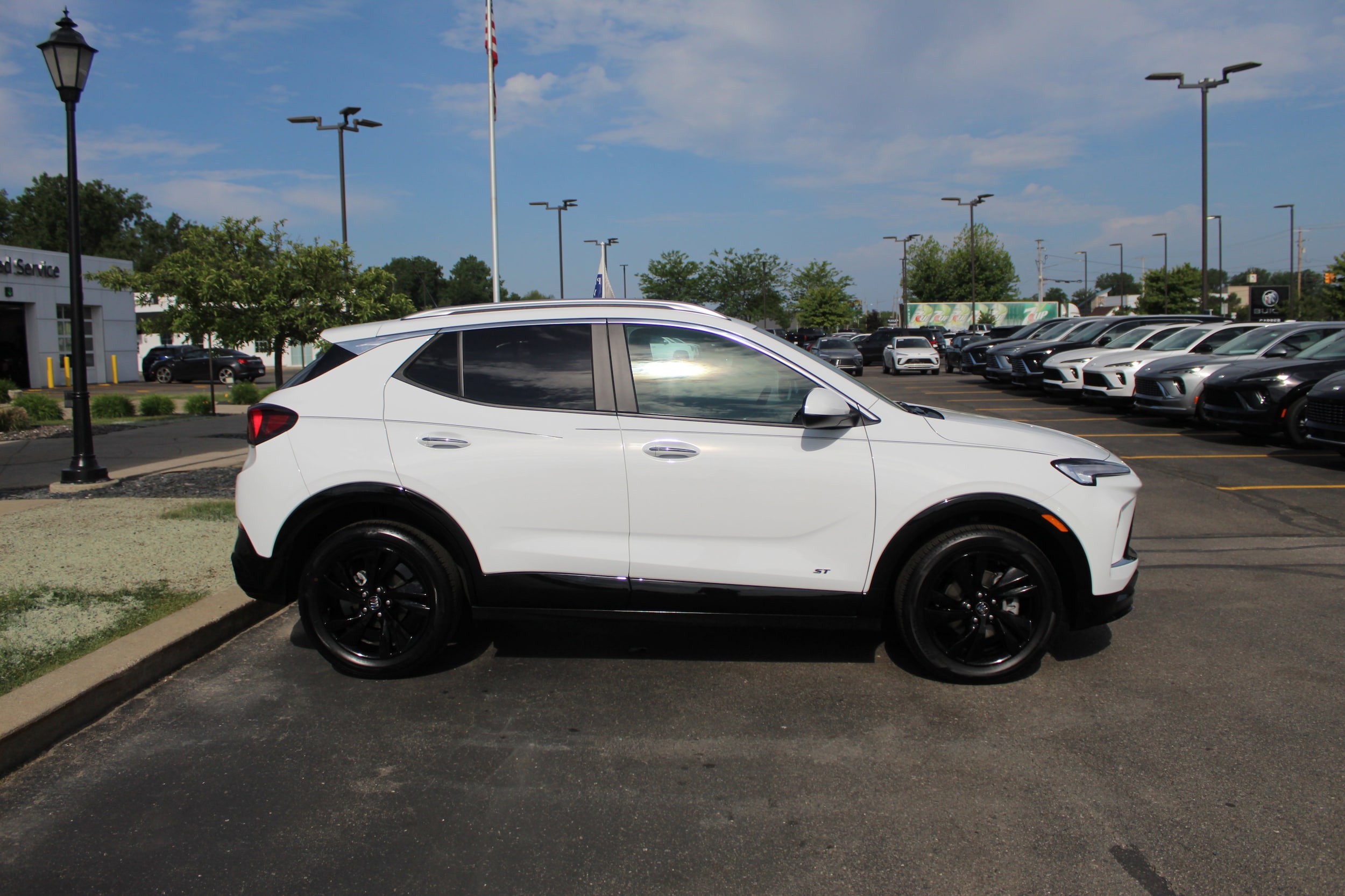 Certified 2025 Buick Encore GX Sport Touring with VIN KL4AMDSL9SB002368 for sale in Saginaw, MI