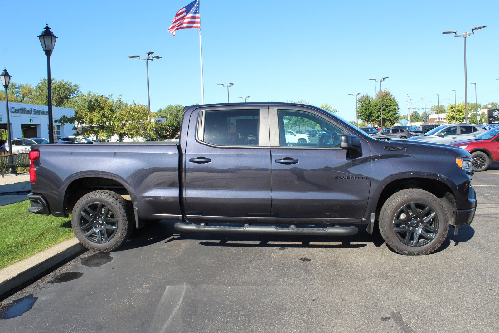 Used 2023 Chevrolet Silverado 1500 RST with VIN 3GCUDEE87PG130042 for sale in Saginaw, MI