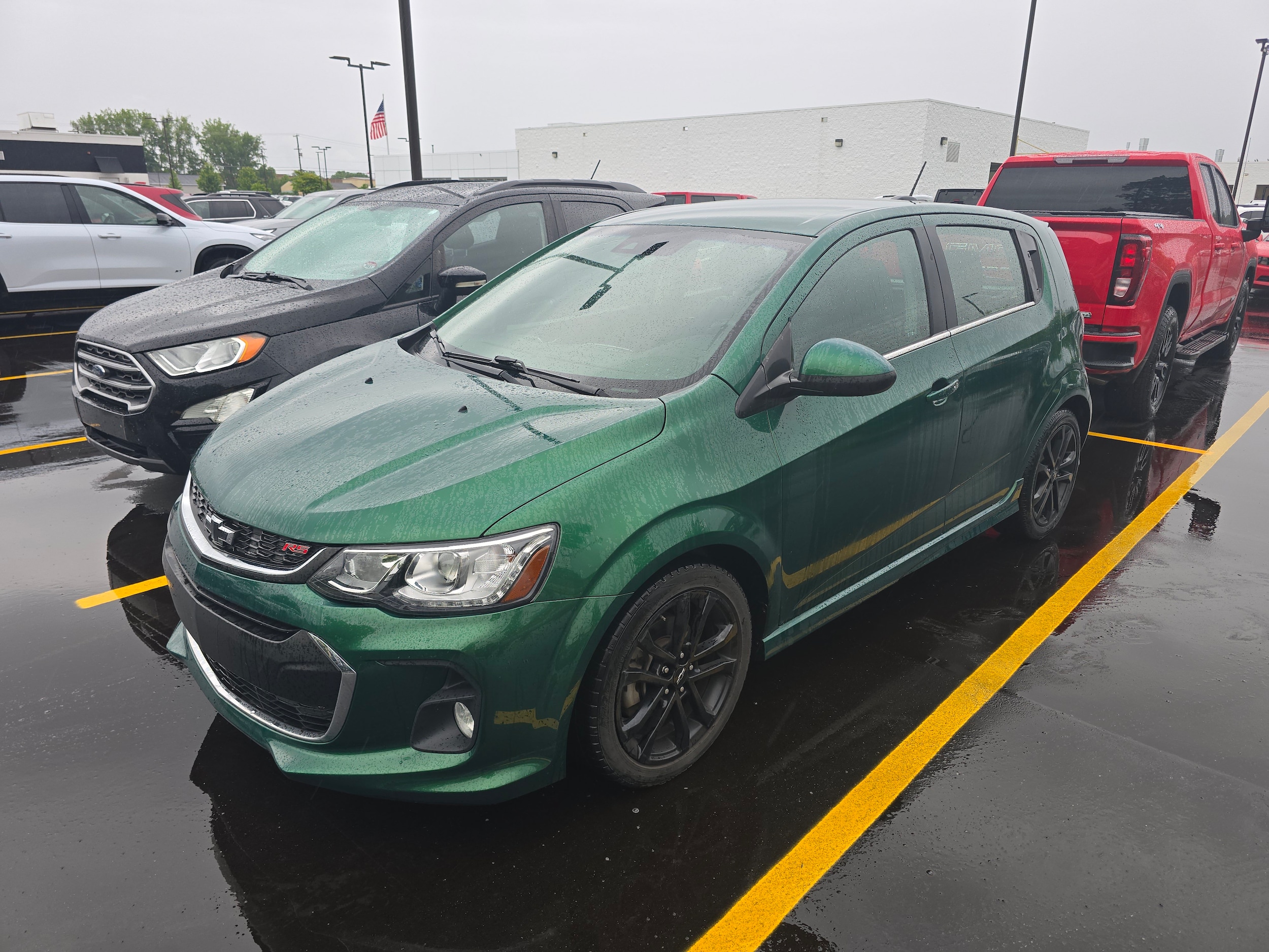 Used 2018 Chevrolet Sonic Premier with VIN 1G1JF6SB2J4104349 for sale in Saginaw, MI