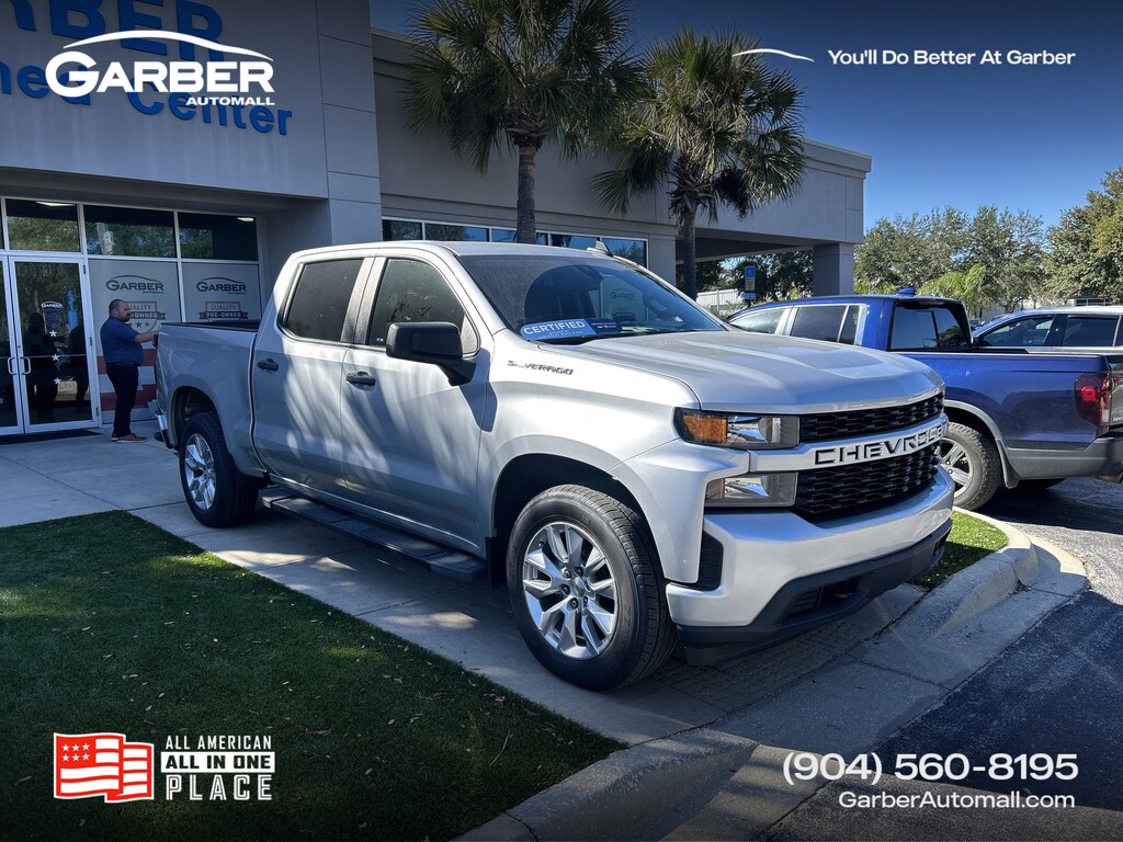 Used 2022 Chevrolet Silverado 1500 LTD Custom Truck Crew Cab