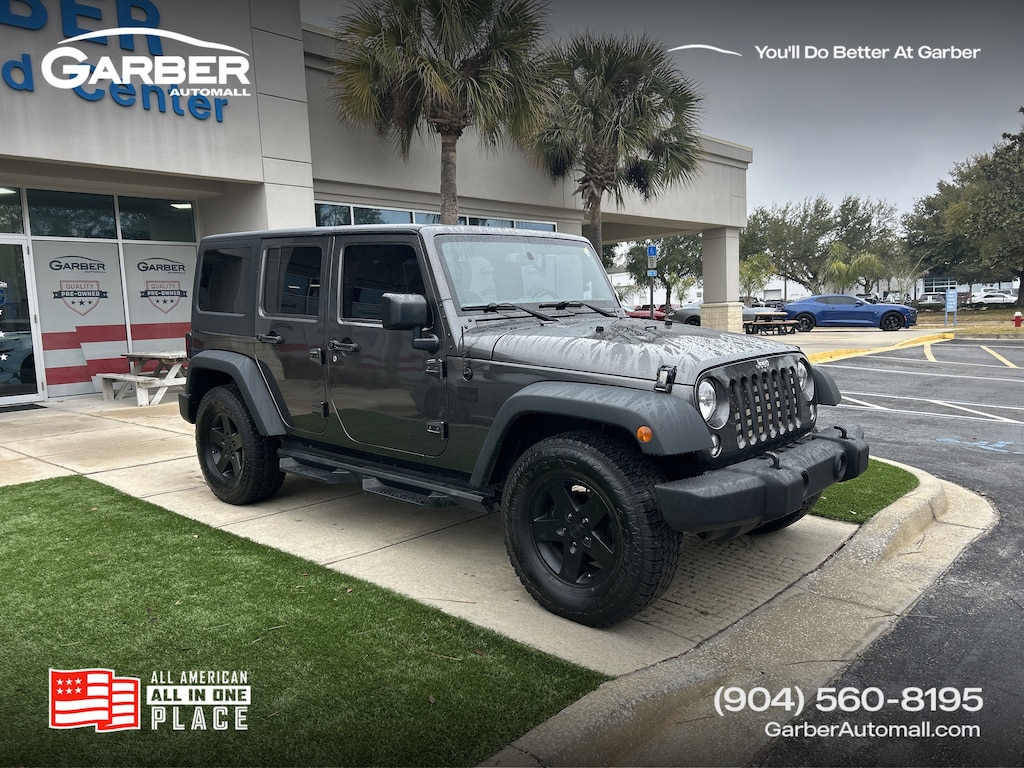 Used 2018 Jeep Wrangler JK Unlimited Sport SUV