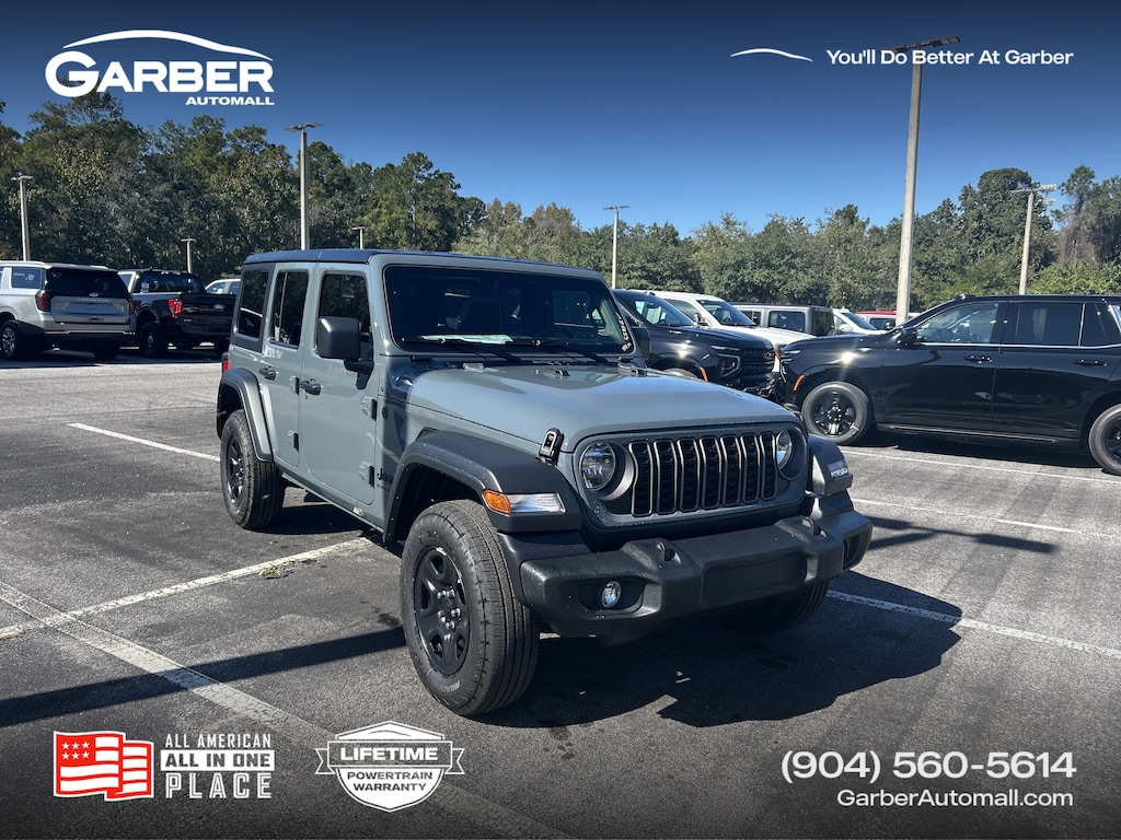 New 2026 Jeep Wrangler 4-DOOR SPORT Sport Utility