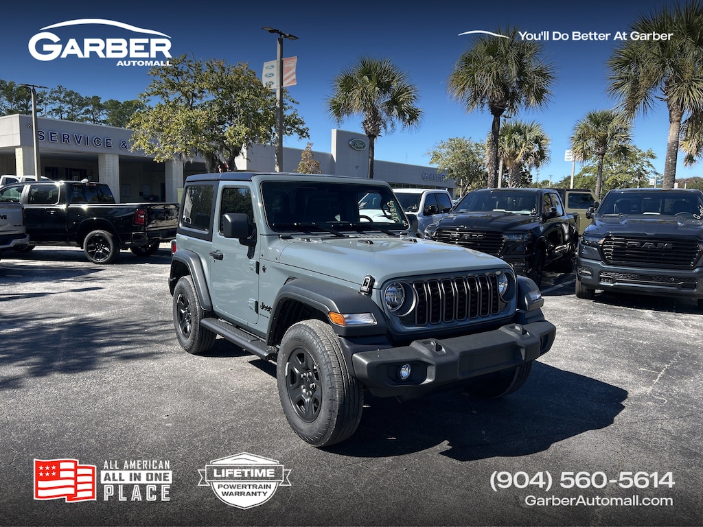 New 2026 Jeep Wrangler 2-DOOR SPORT Sport Utility