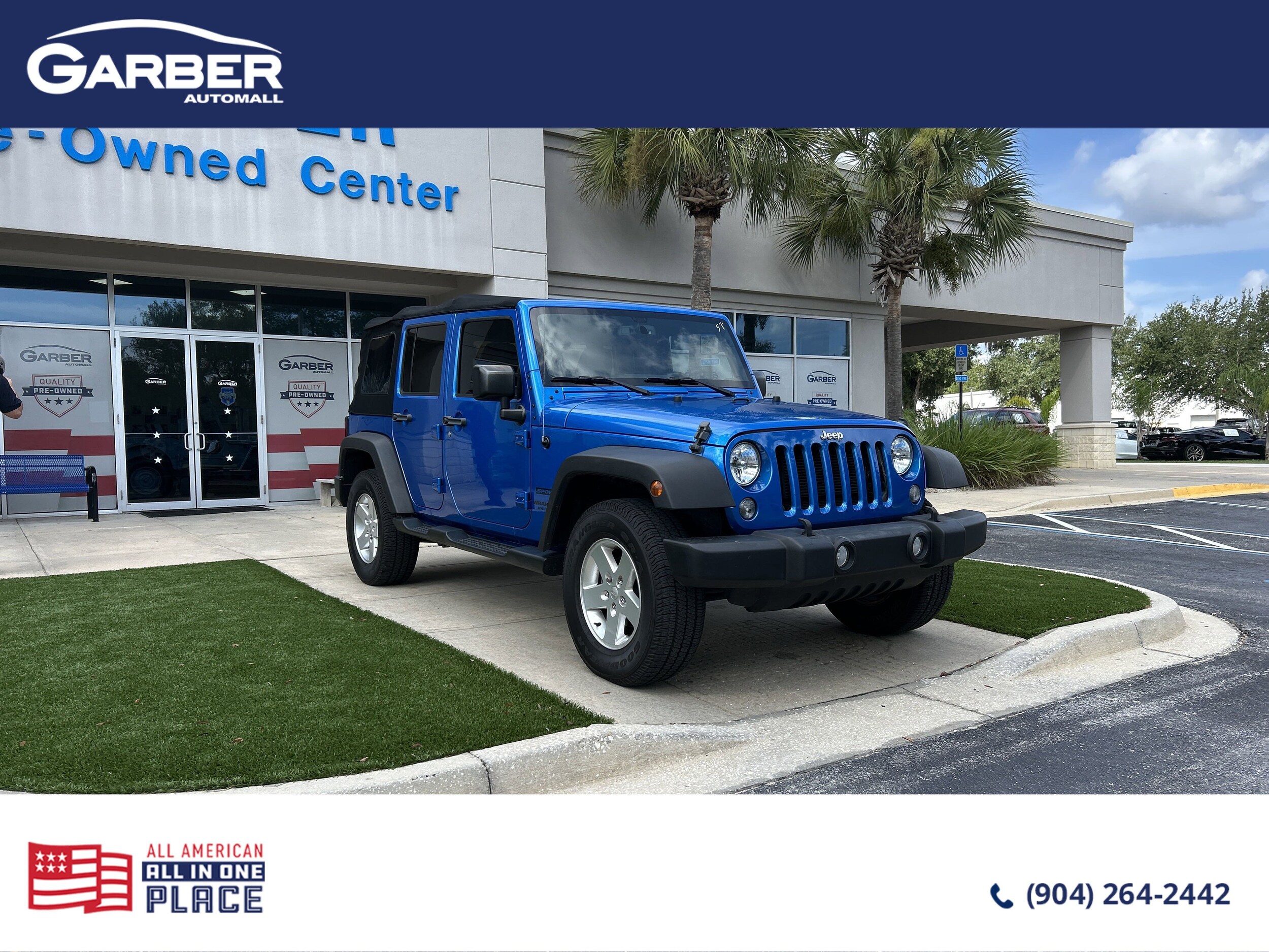 2015 Jeep Wrangler Unlimited Sport 4x4