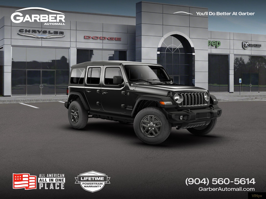 New 2026 Jeep Wrangler 4-DOOR SPORT Sport Utility