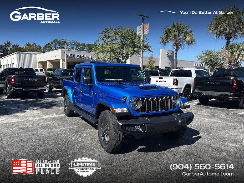 New 2025 Jeep Gladiator SPORT S 4X4 Pickup