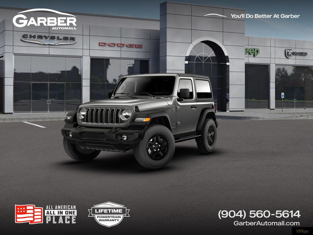 New 2026 Jeep Wrangler 2-DOOR SPORT Sport Utility