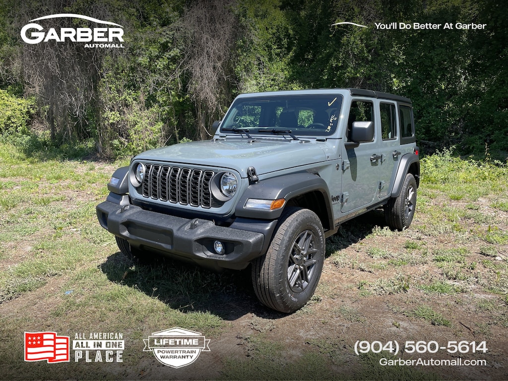 New 2026 Jeep Wrangler 4-DOOR SPORT Sport Utility