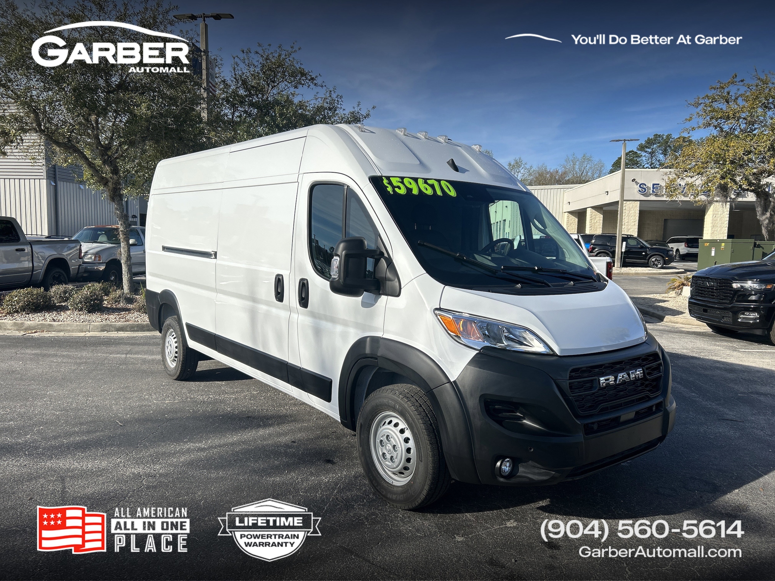 2026 RAM ProMaster 3500 Tradesman 159" WB High Roof's photo