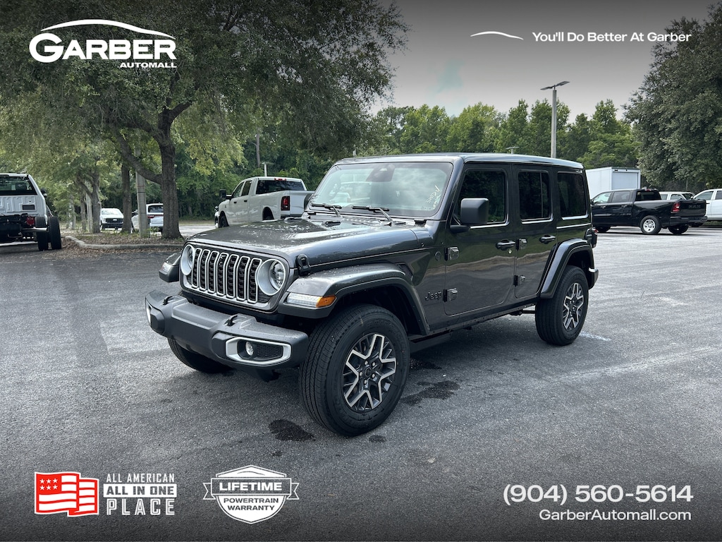 New 2026 Jeep Wrangler 4-DOOR SAHARA Sport Utility