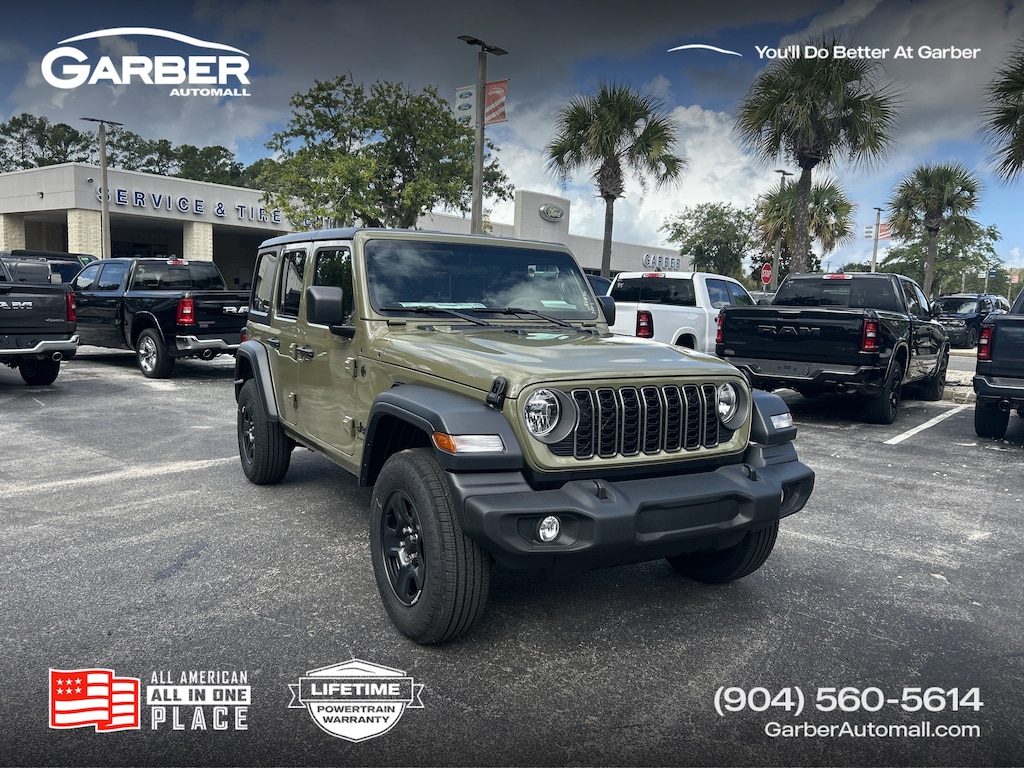 New 2026 Jeep Wrangler 4-DOOR SPORT Sport Utility