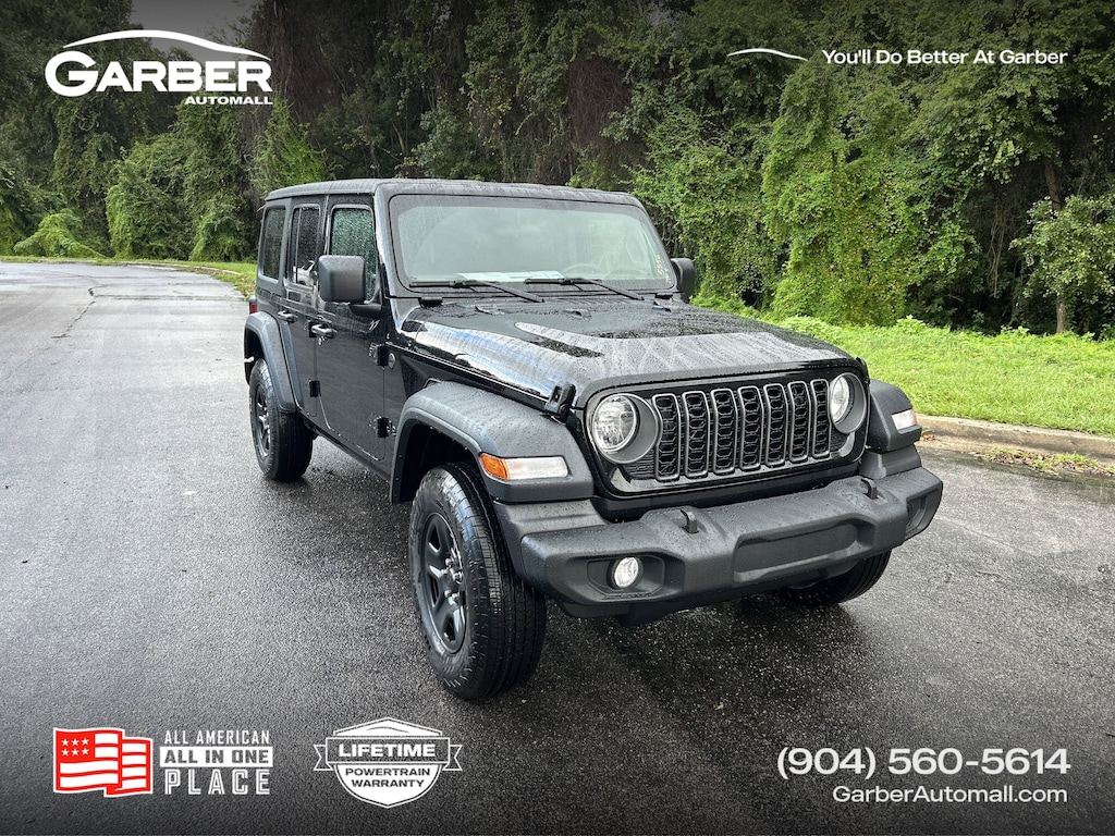 New 2026 Jeep Wrangler 4-DOOR SPORT Sport Utility