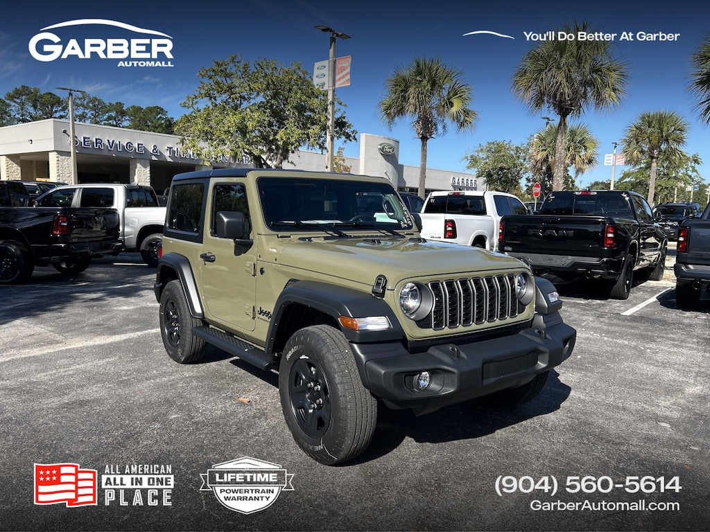 New 2026 Jeep Wrangler 2-DOOR SPORT Sport Utility