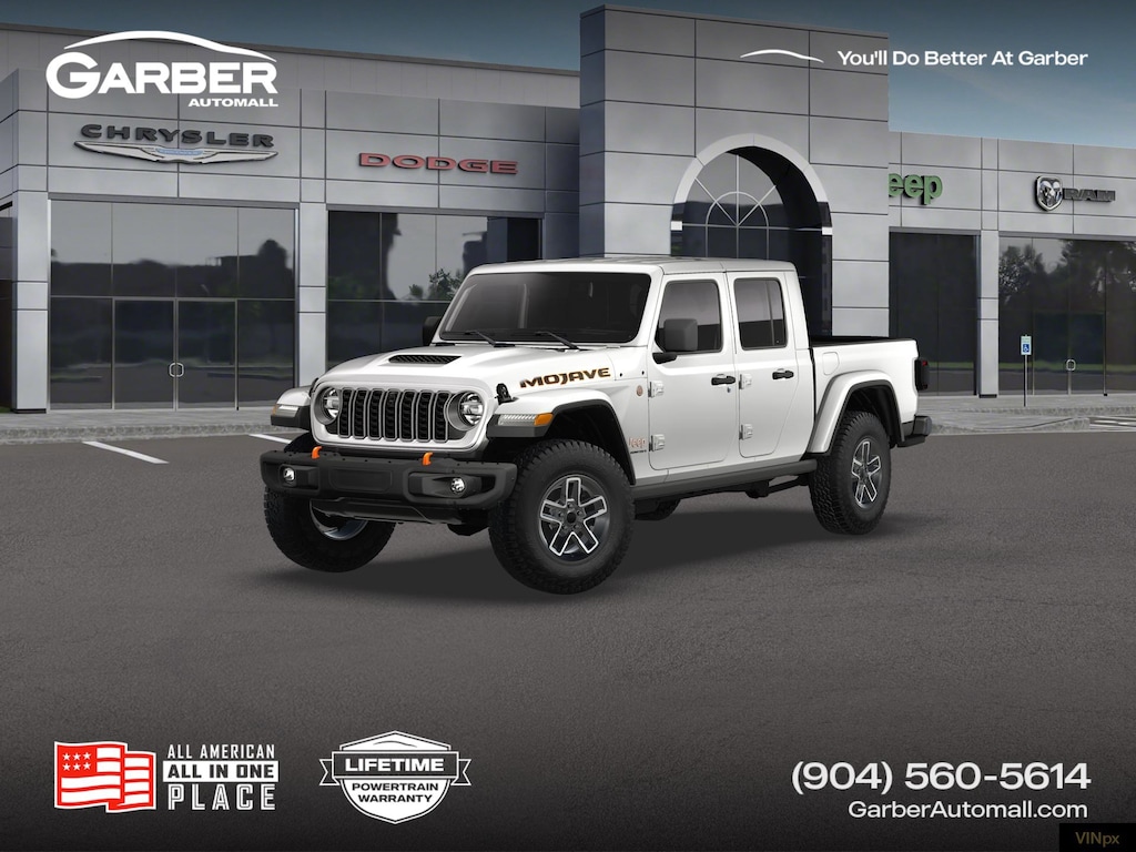 New 2026 Jeep Gladiator MOJAVE X 4X4 Pickup