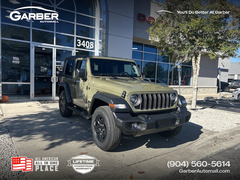 New 2026 Jeep Wrangler 2-DOOR SPORT Sport Utility