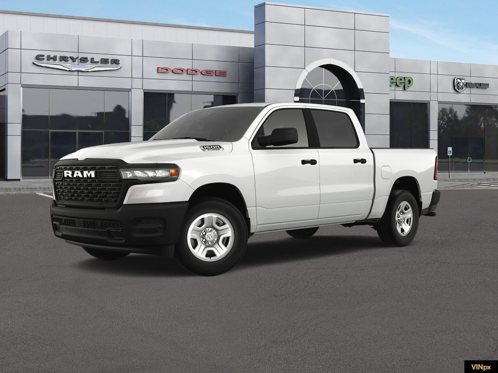 New 2025 Ram 1500 TRADESMAN CREW CAB 4X4 5'7 BOX Pickup