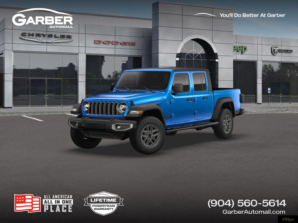 New 2026 Jeep Gladiator SPORT 4X4 Pickup
