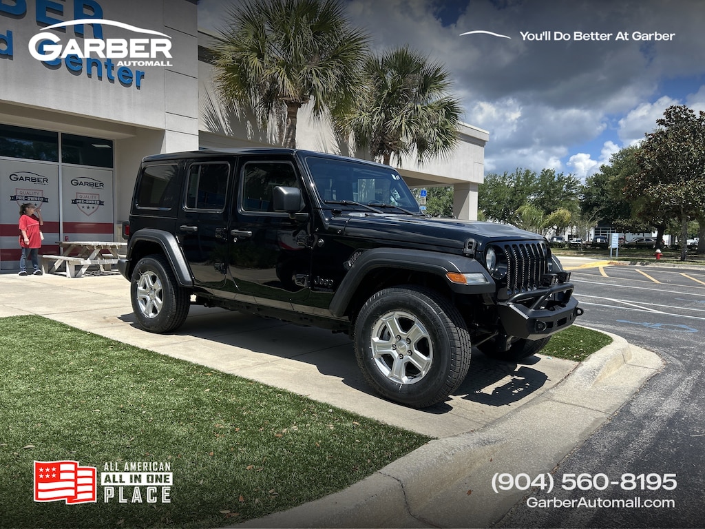 Used 2022 Jeep Wrangler Unlimited Sport S SUV