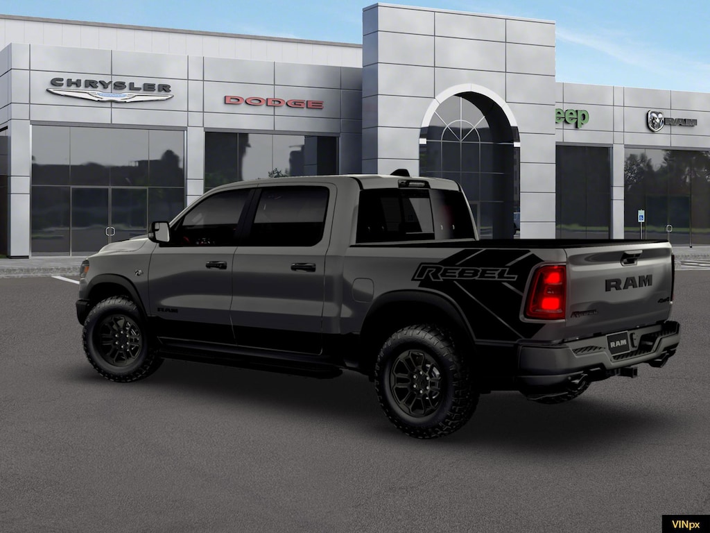 New 2026 Ram 1500 REBEL CREW CAB 4X4 5'7 BOX Pickup