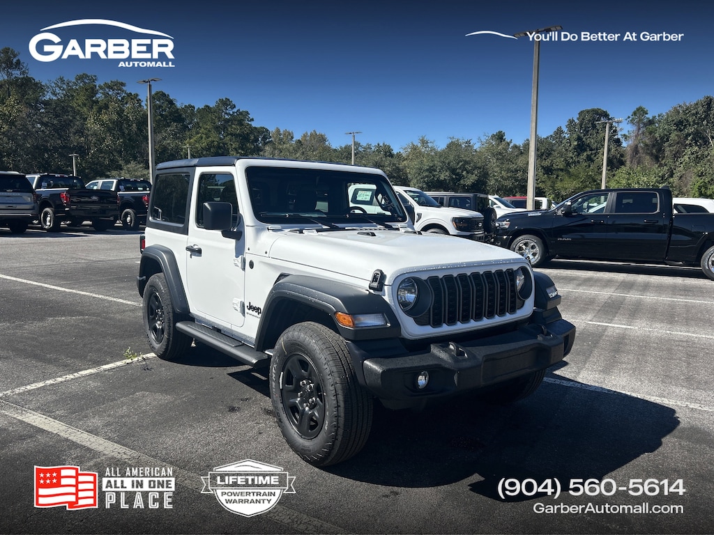 New 2026 Jeep Wrangler 2-DOOR SPORT Sport Utility