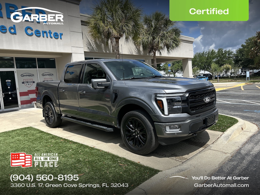 Used 2024 Ford F-150 Lariat Truck SuperCrew Cab