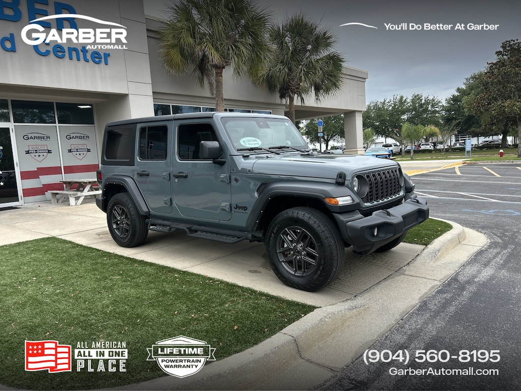 Used 2024 Jeep Wrangler Sport S SUV