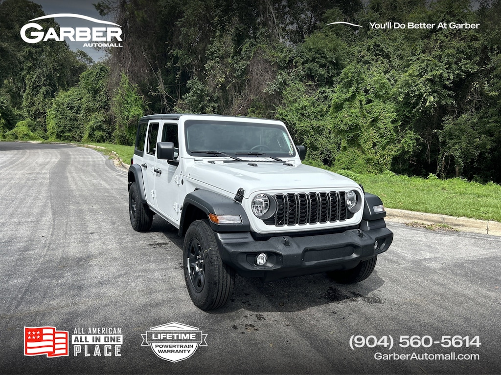 New 2026 Jeep Wrangler 4-DOOR SPORT Sport Utility
