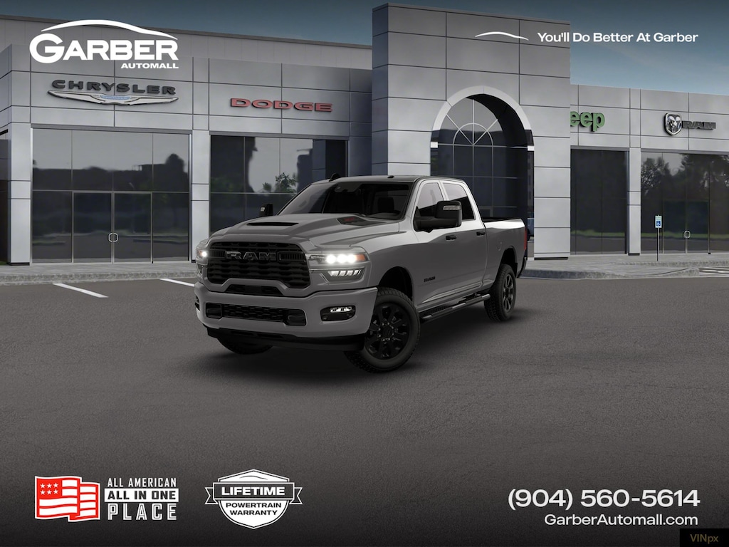 New 2026 Ram 2500 BLACK EXPRESS CREW CAB 4X4 6'4 BOX Pickup